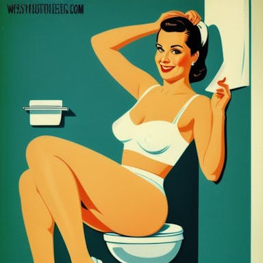 the best pose to sit on the toilet to poop. Pros and cons revealed.