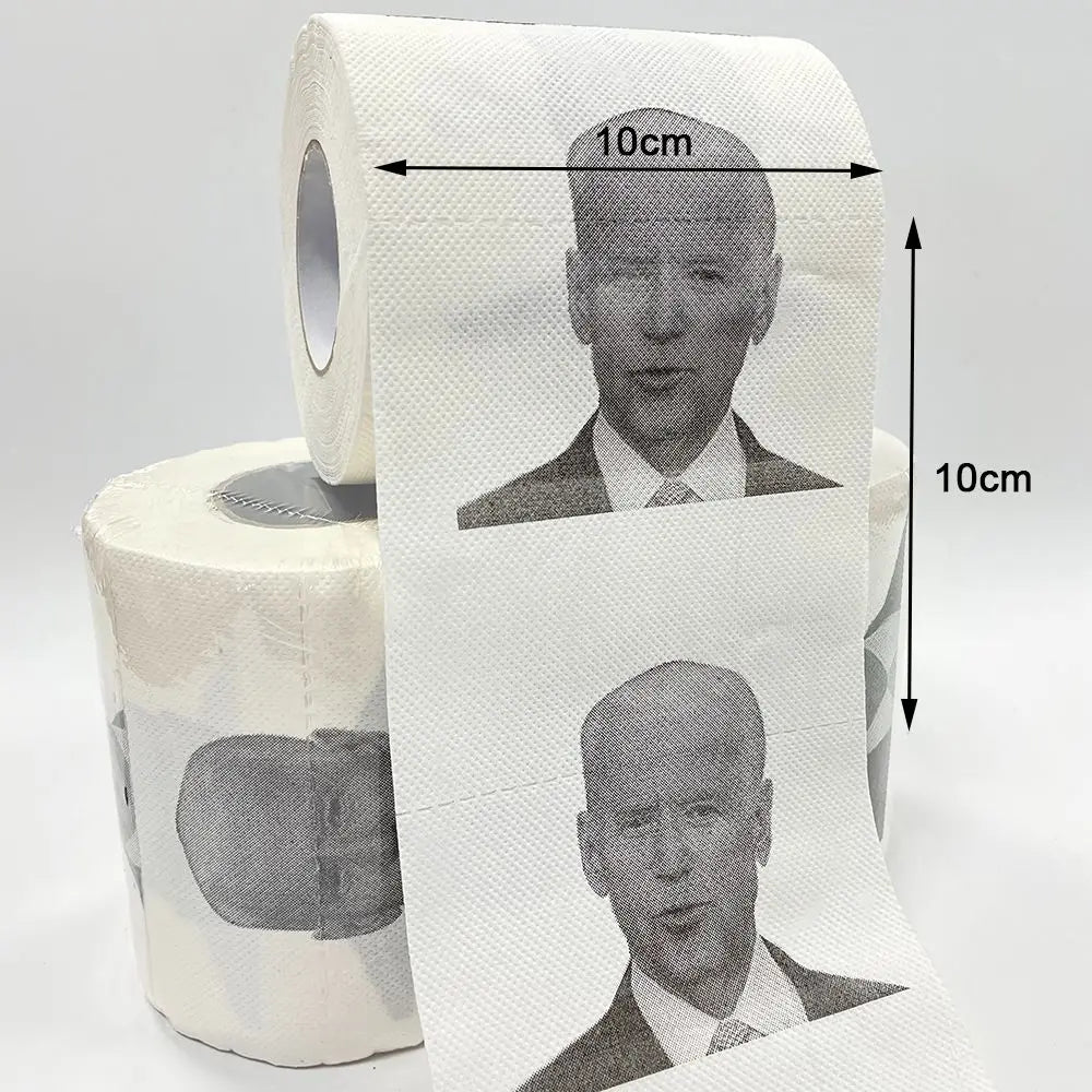 Joe Biden Toilet Paper Roll Bathroom Paper Towel Funny Toilet Paper 150 Sheets