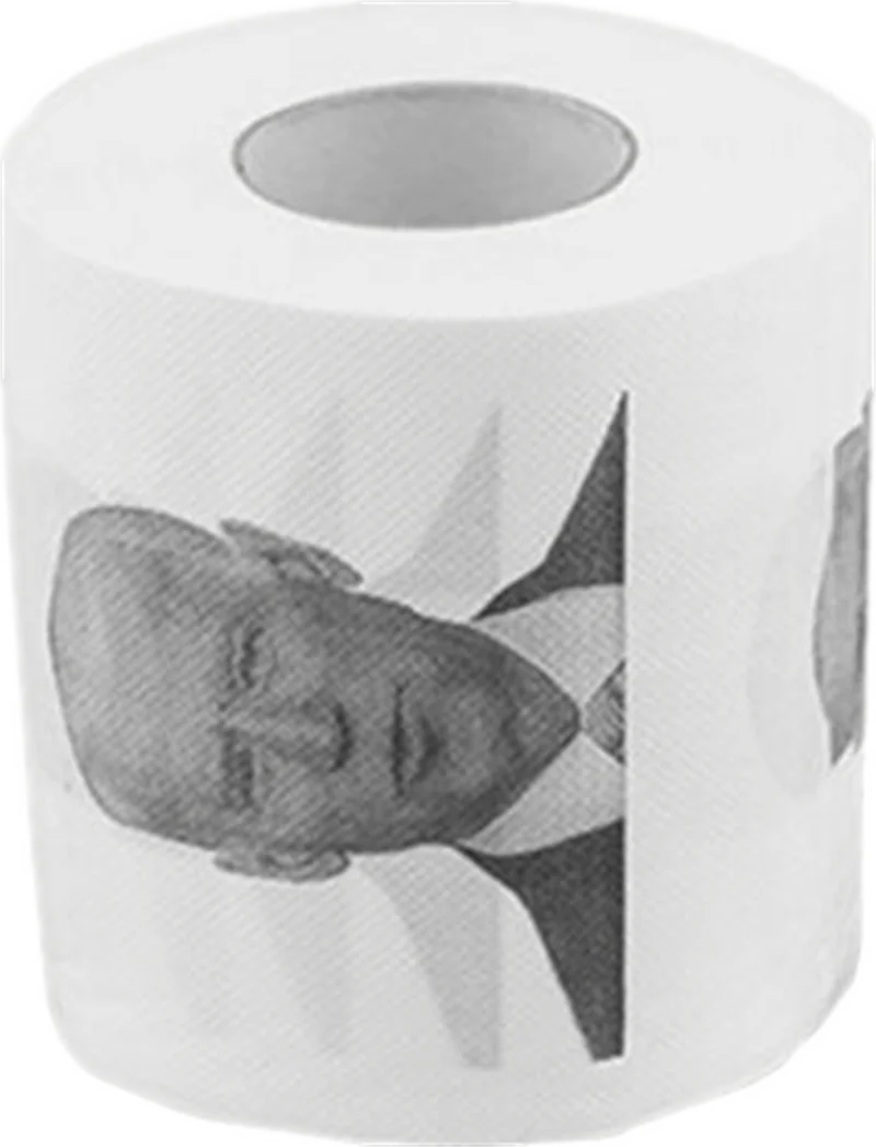 1 PC Funny US President Biden Toilet Paper Roll Prank Toilet Creative Joke tissue  paper home party supplies